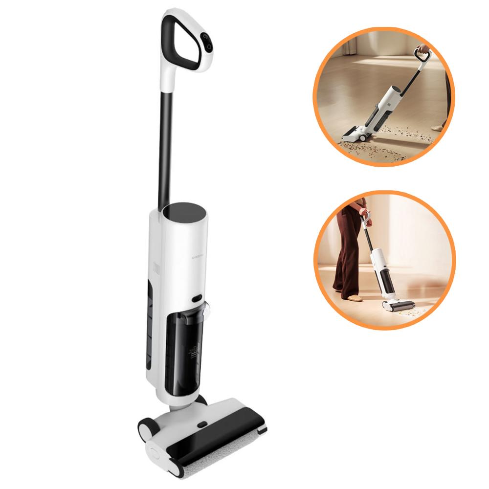 Aspiradora en Seco y Húmedo Xiaomi Truclean W20 - Fregado. Succión y Autolimpieza 3 en 1