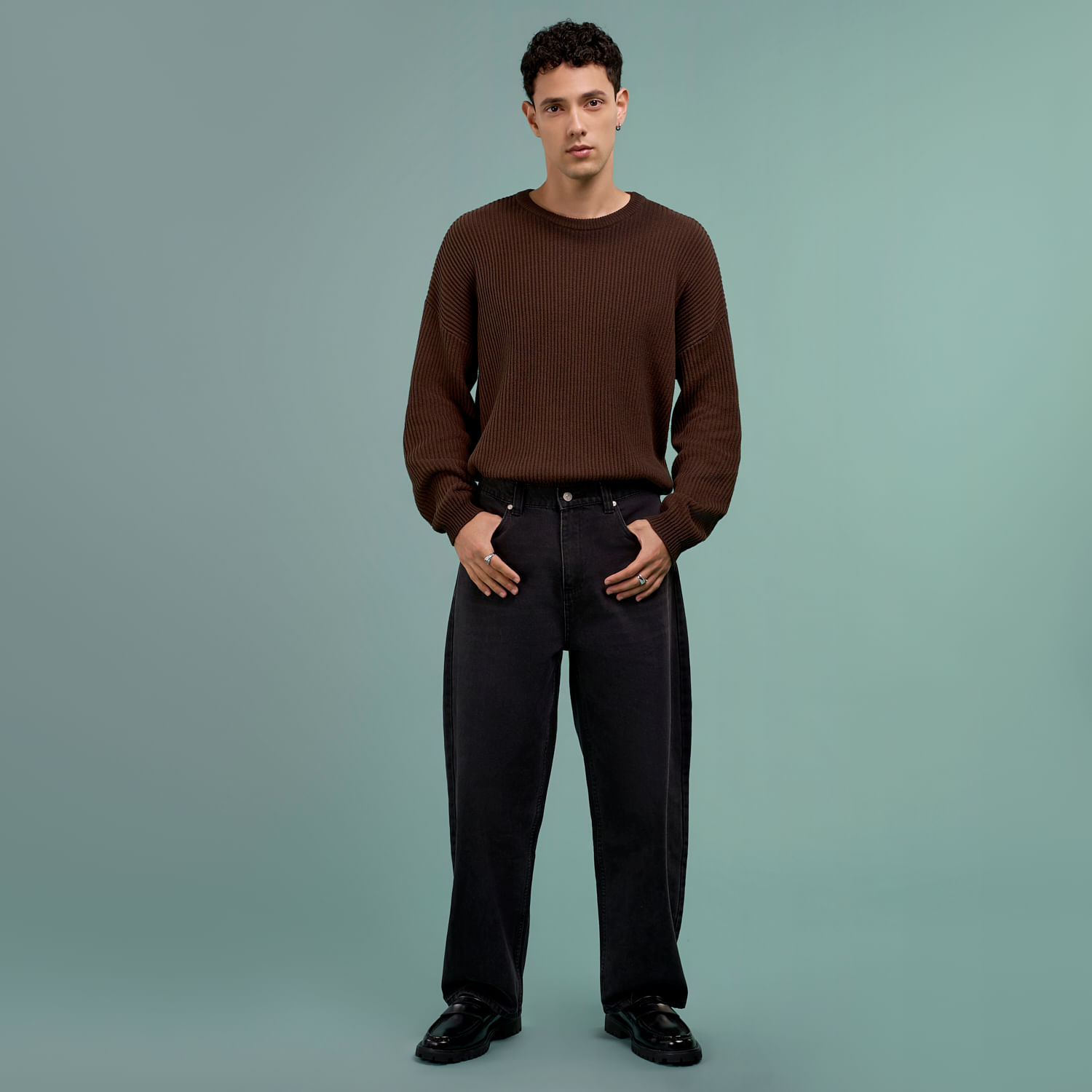 Jean Hombre Oversize Hypnotic