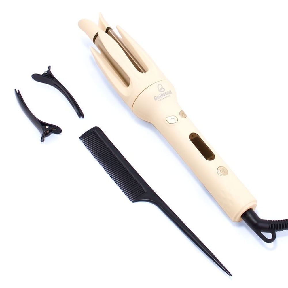 Rizador de Cabello Automático Beige Bellespa