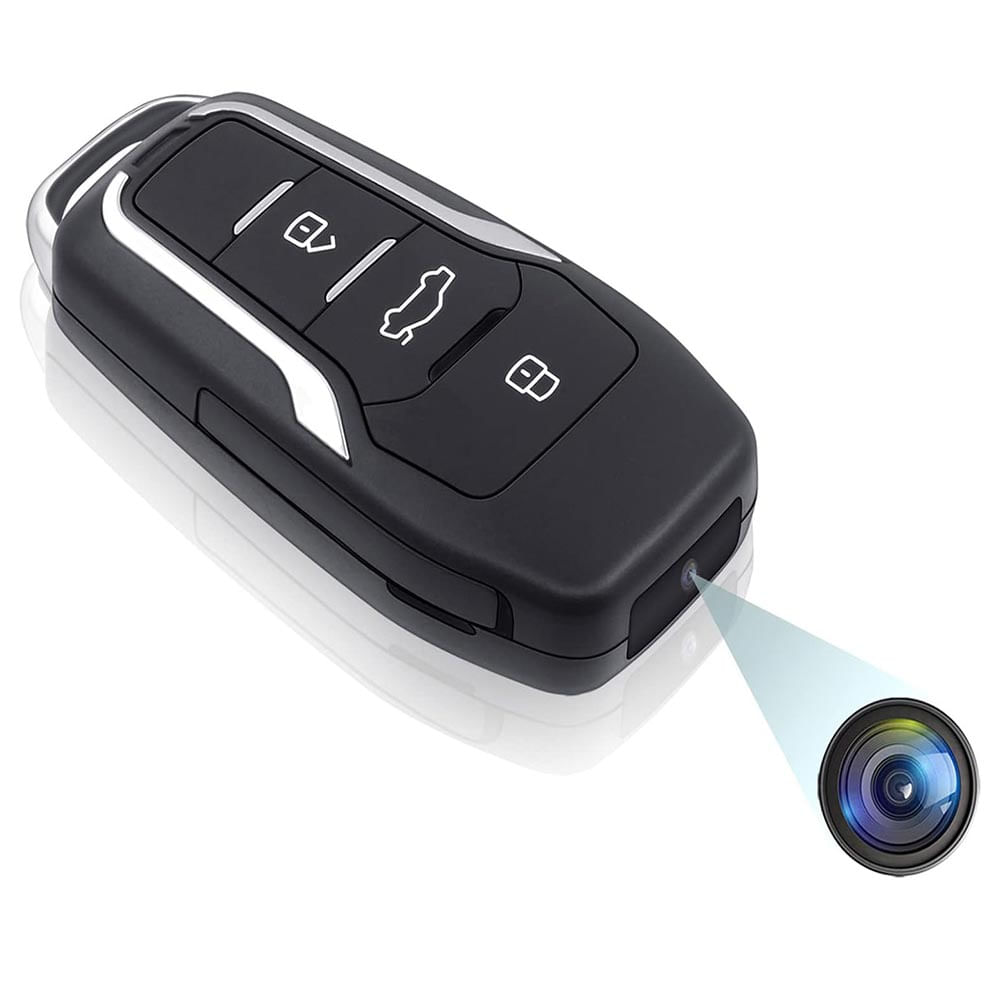 Llave de Auto Cámara Espía Full HD 1080P Fotos  Audio y Video K10 MicroSD