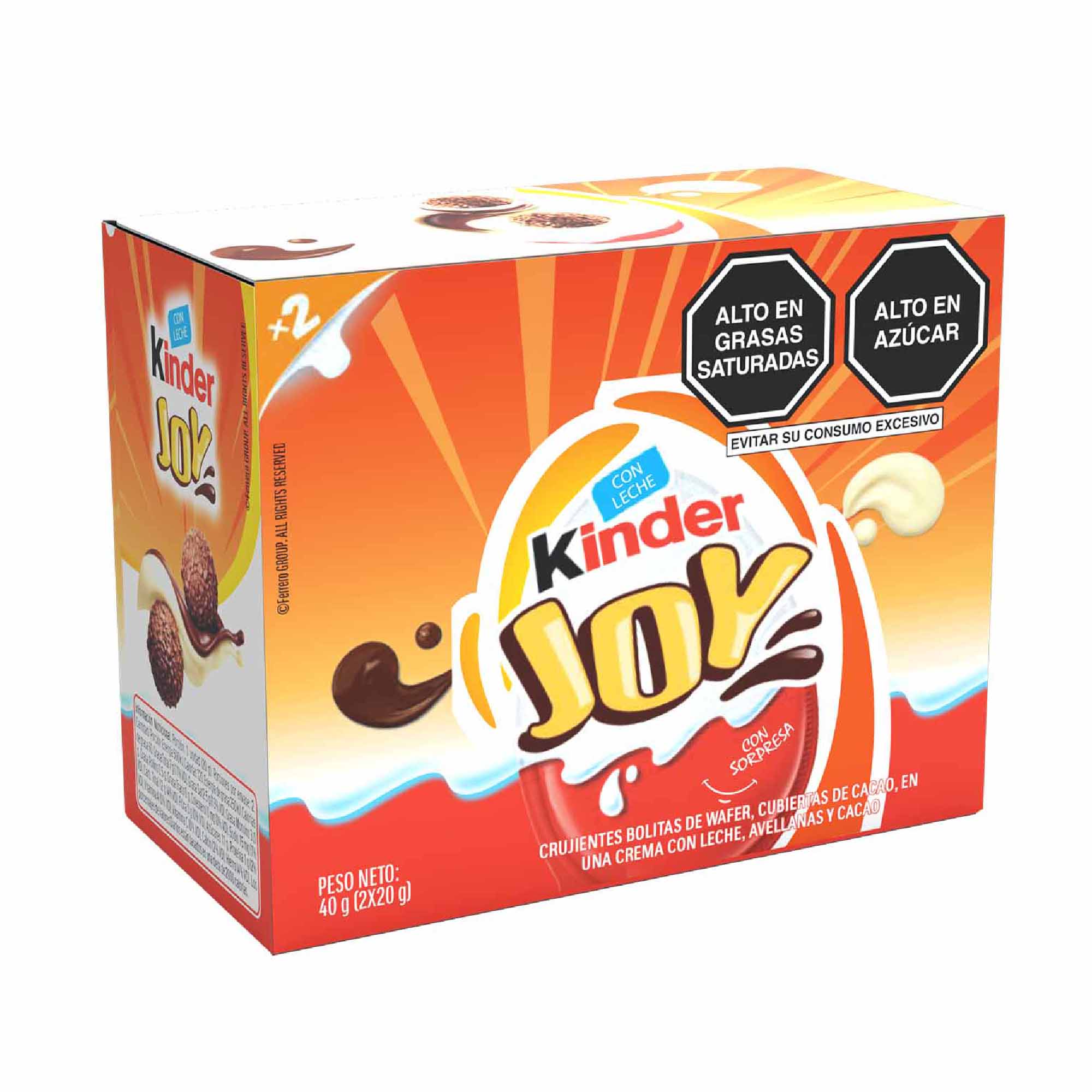 Chocolate KINDER JOY Niño Caja 40g