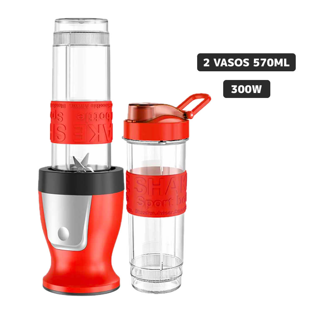 Sport Mixer Tritan BLACKLINE 301 Rojo Sport Mixer Tritan BLACKLINE 301 Rojo