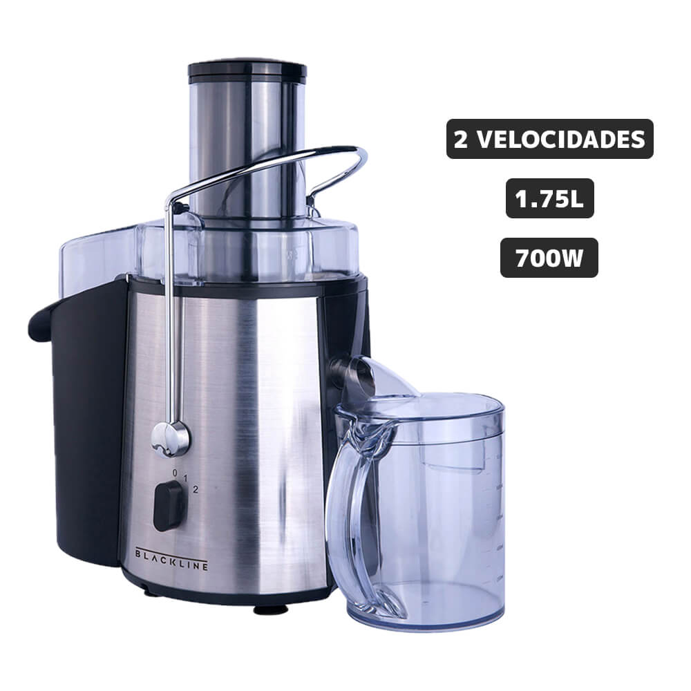 Extractor BLACKLINE 700W Acero