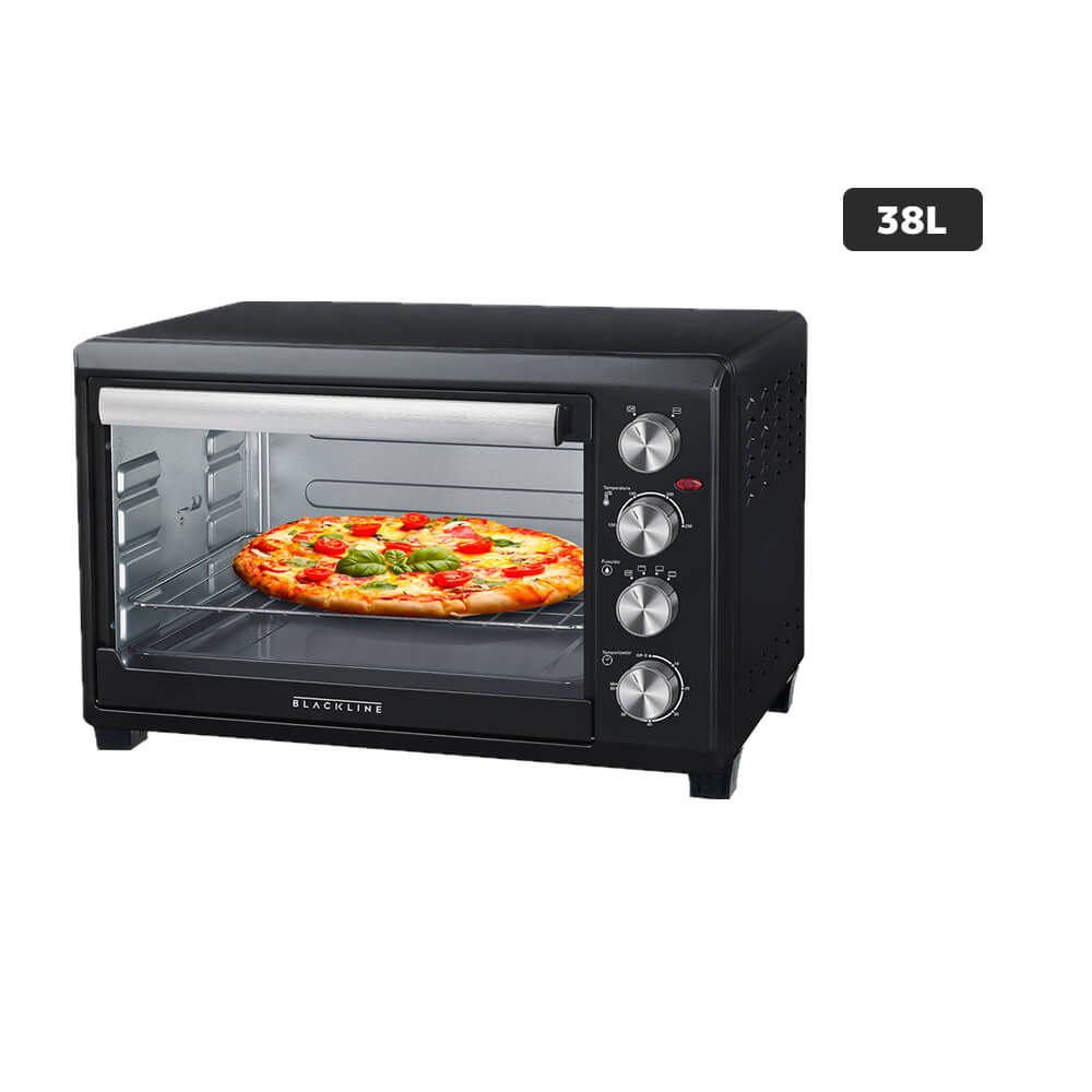 Horno Eléctrico BLACKLINE 38L GR38BR Negro Horno Eléctrico BLACKLINE 38L GR38BR Negro