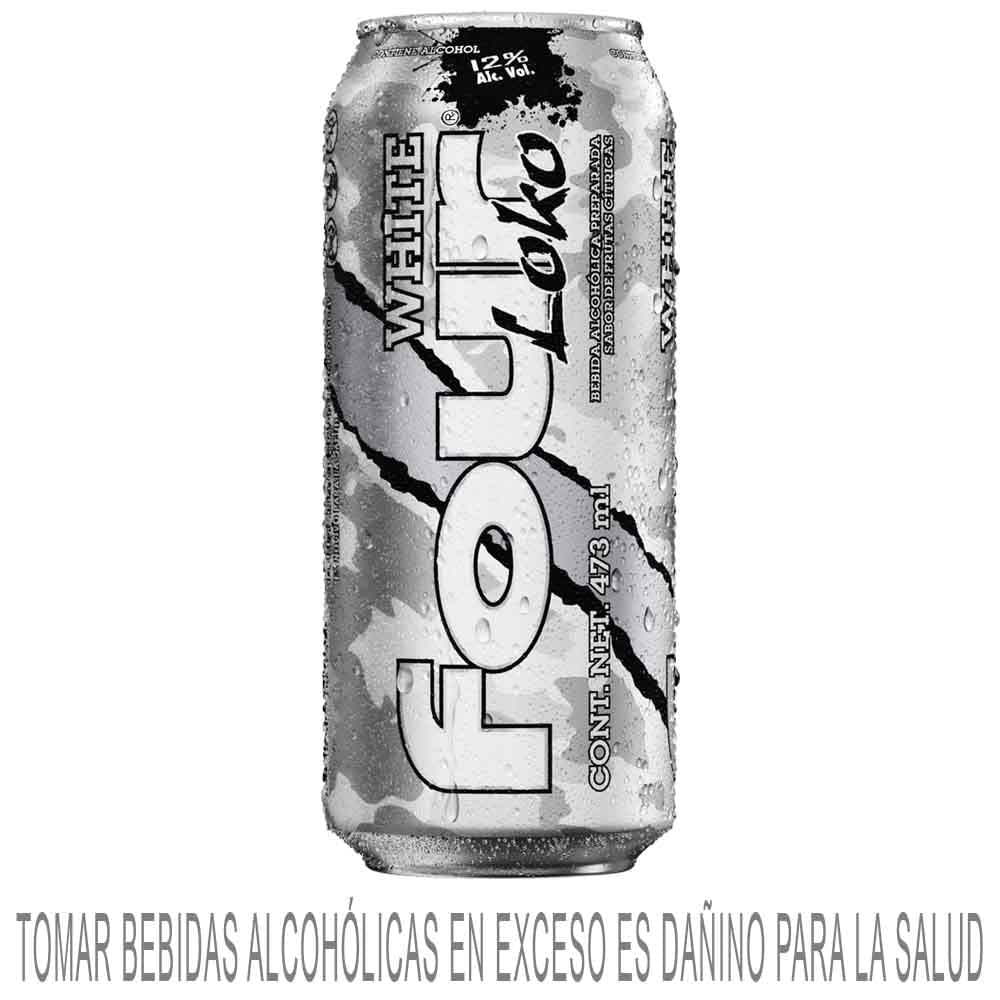 Ready To Drink (RTD) FOUR LOKO White Lata 473ml