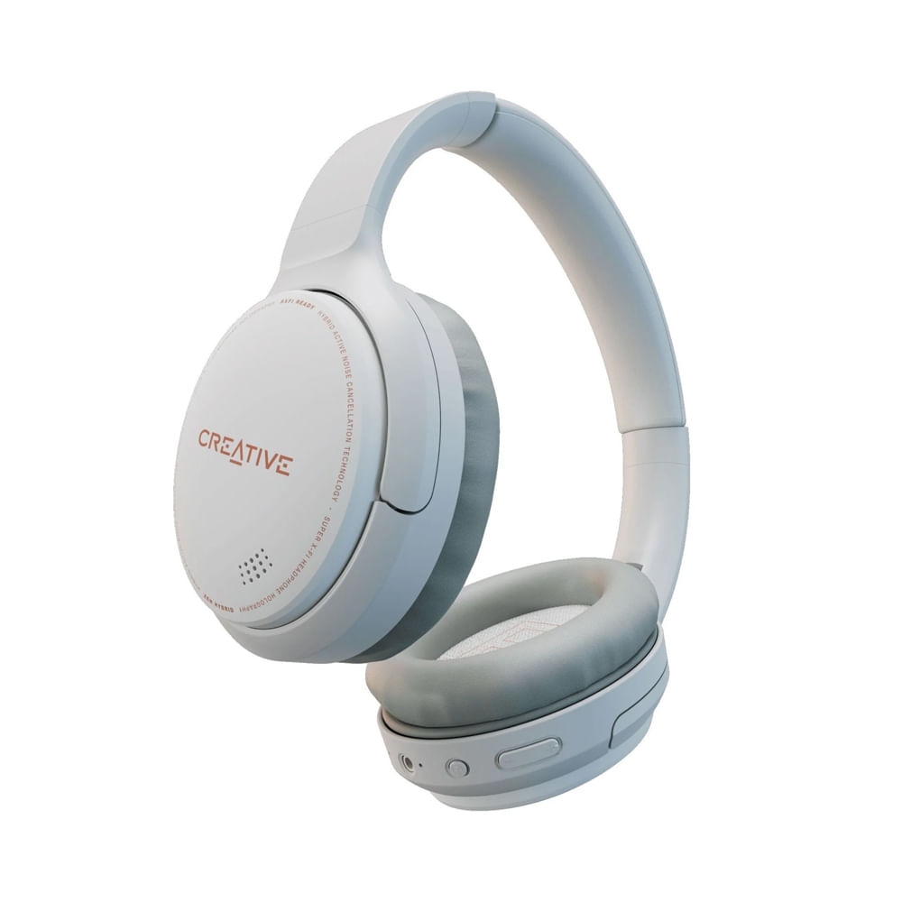 Auriculares Creative Zen Hybrid Bluetooth Blancos - Sonido Inmersivo y Conectividad Avanzada