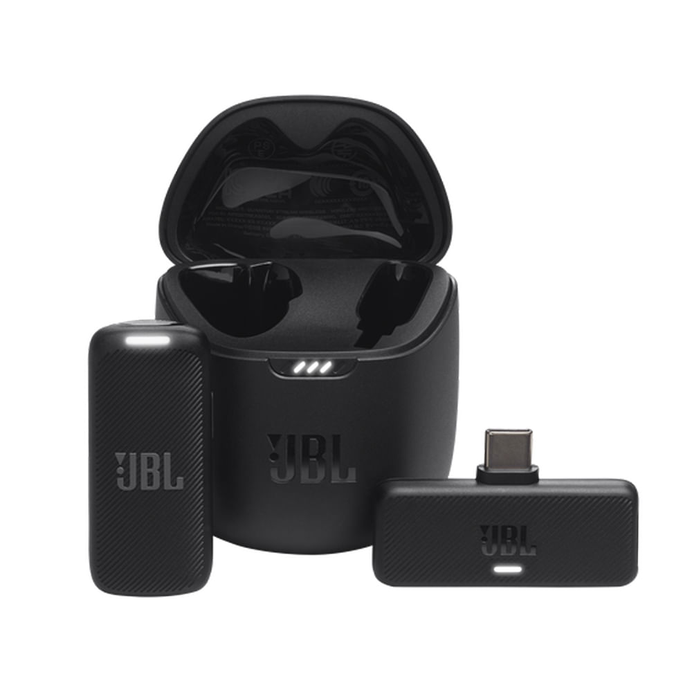 Micrófono inalámbrico JBL Quantum Stream en negro - Ideal para gaming y streaming profesional