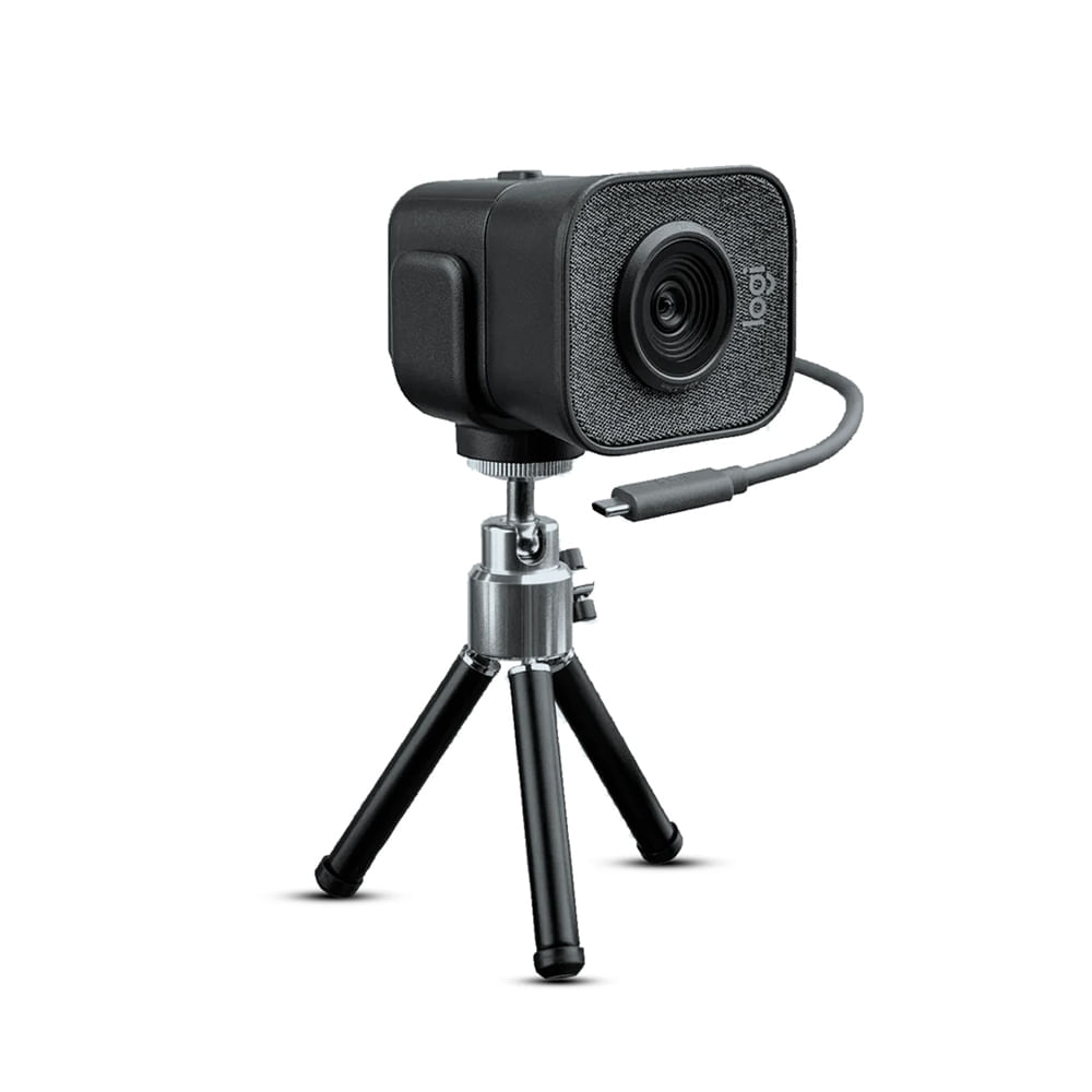 Cámara Logitech StreamCam Plus Full HD Negra - Alta Calidad de Video y Conectividad USB-C