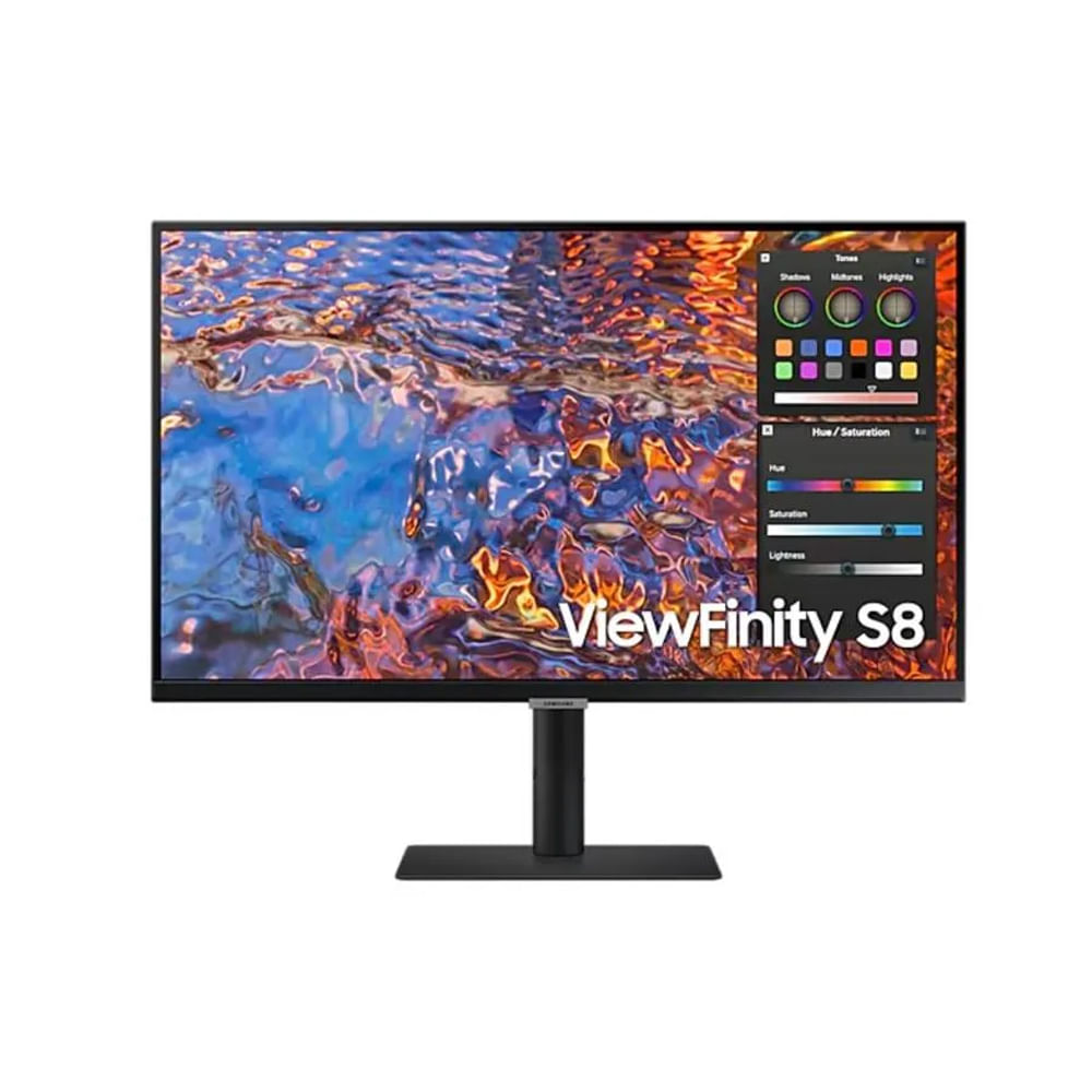 Monitor Samsung Viewfinity S8 UHD 4K de 27"", 60Hz, 5ms, HDMI, DisplayPort, USB - Ideal para Gaming