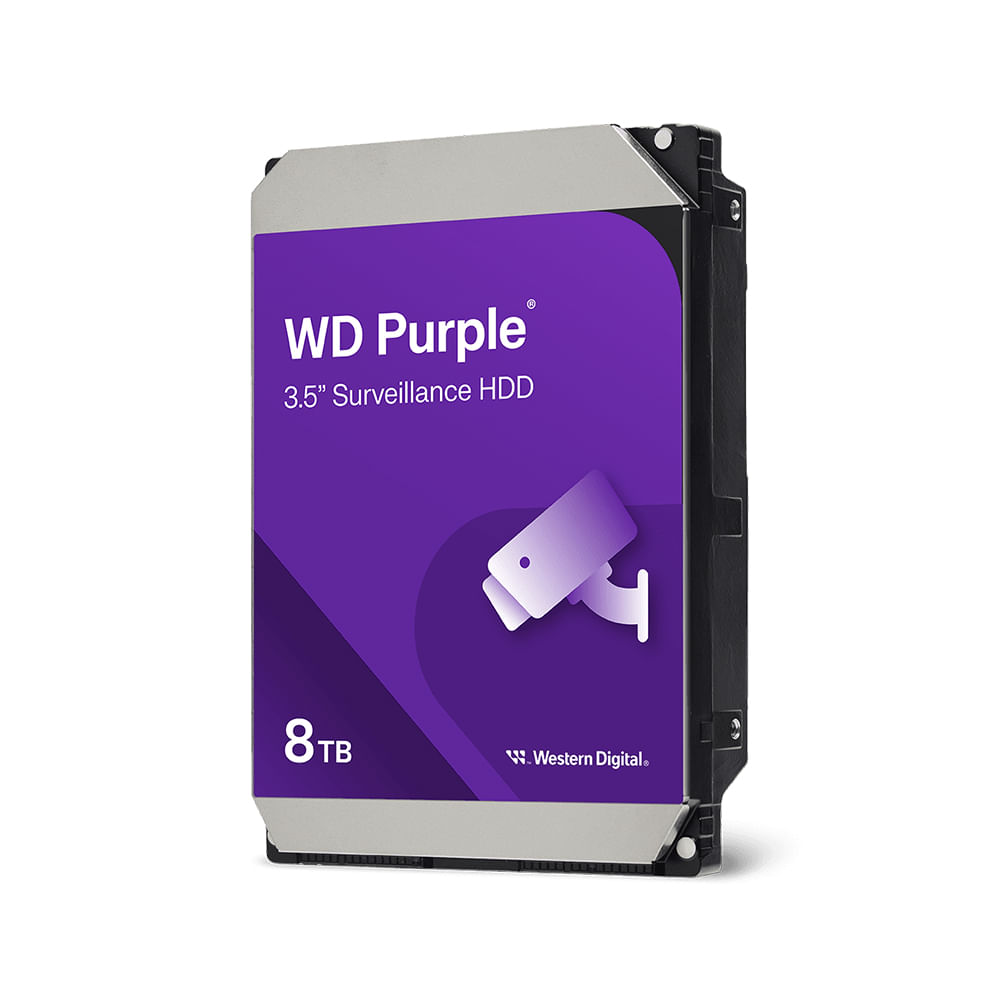 Disco duro interno WD Purple 8 TB 3.5"" SATA 6Gb/s 5640 rpm para vigilancia y almacenamiento seguro