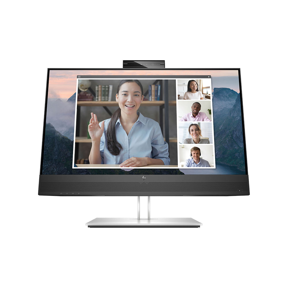 Monitor HP E24mv G4 Conferencing 23.8"" Full HD 1920x1080, Ideal para Videoconferencias