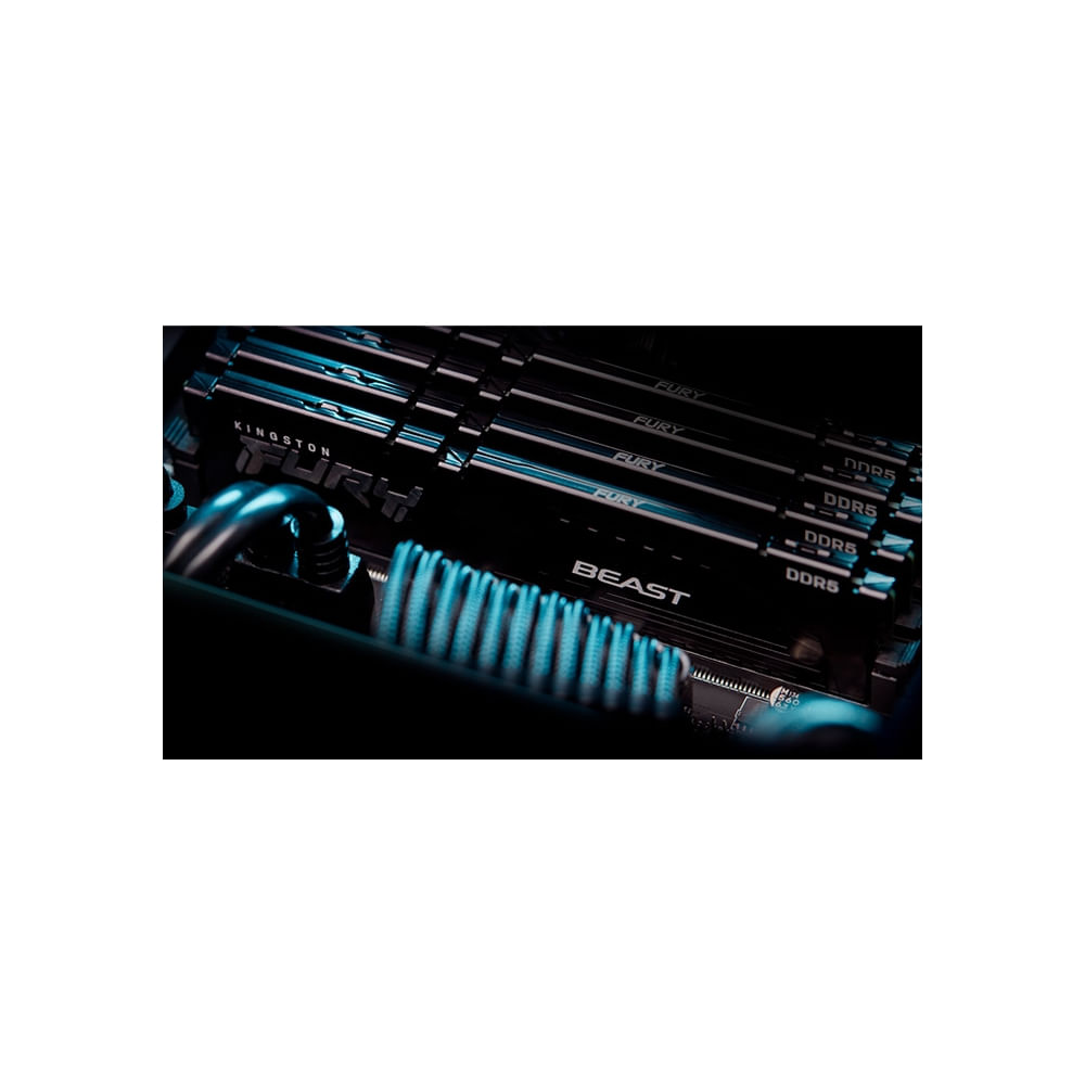 RAM Kingston FURY Beast 32GB DDR5-5600 - Memoria de alto rendimiento, 5600MHz, CL40, DIMM