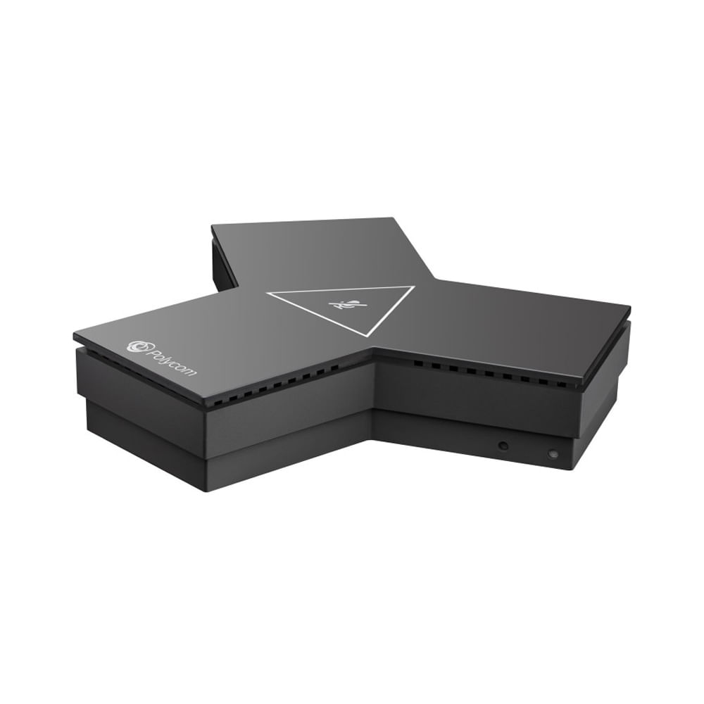 Micrófono de mesa Poly IP para G7500, ideal para telemedicina y videoconferencias, sonido nítido