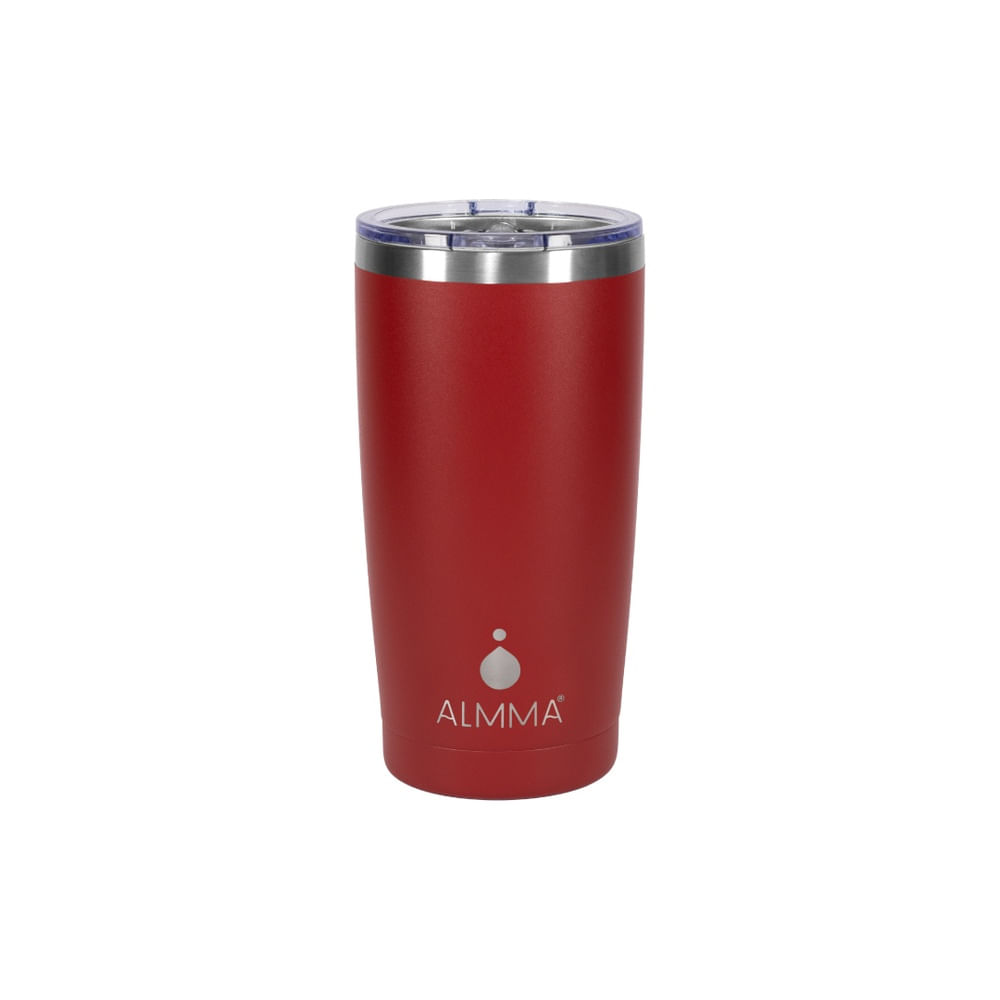 Vaso Térmico Almma Purity 600 ml Rojo