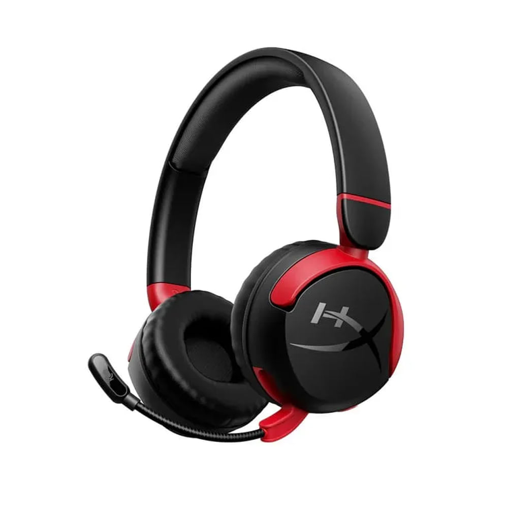 Auriculares inalámbricos para gaming HyperX Cloud Mini Kids en color negro - Sonido envolvente y có