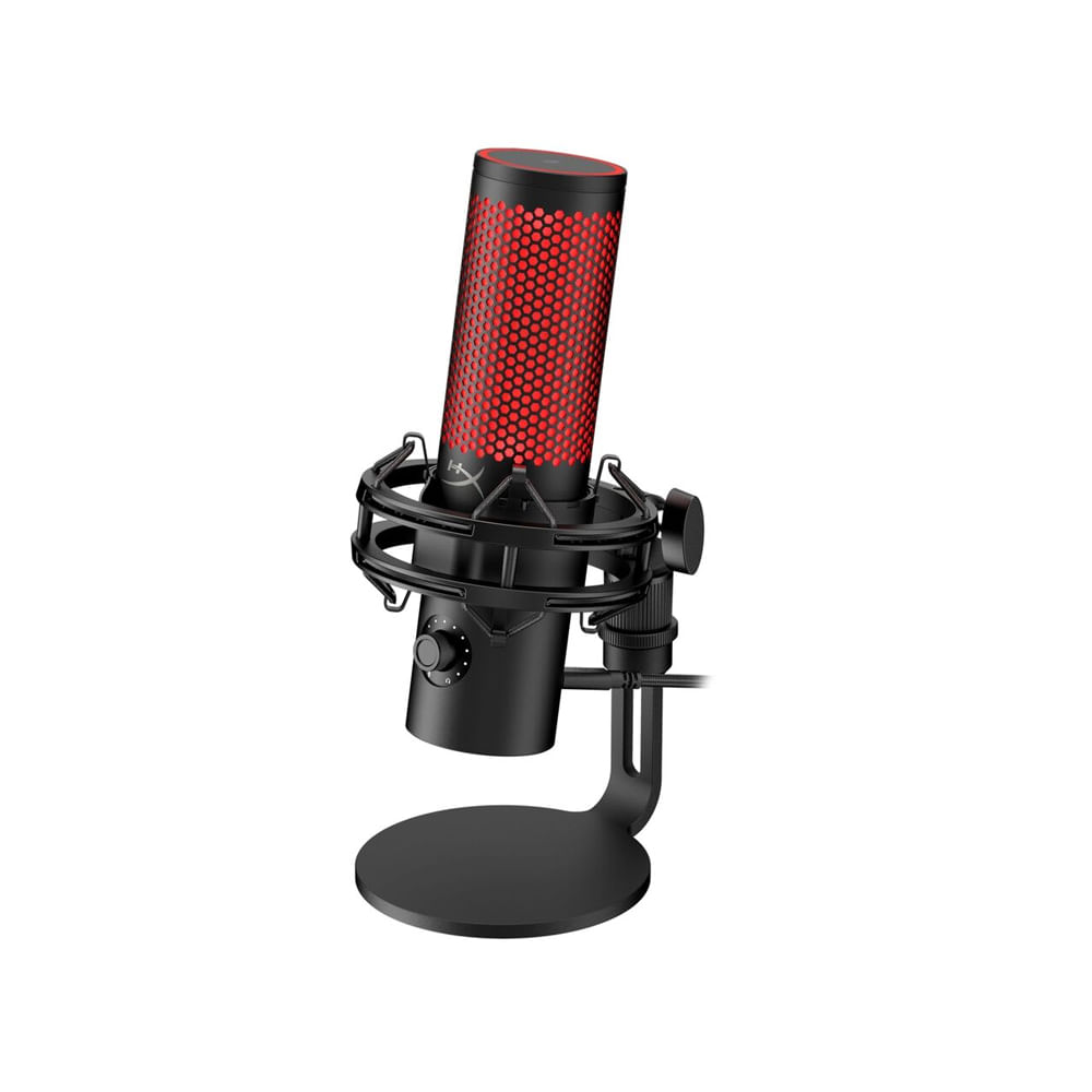 Micrófono HyperX QuadCast 2 BK - Sonido Profesional, Elegante Diseño y Conectividad USB