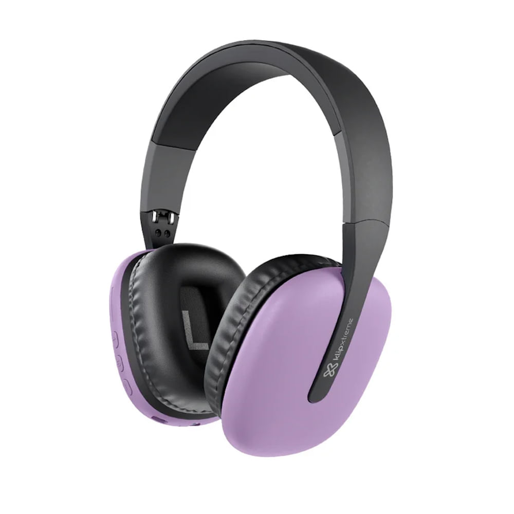 Klip Xtreme KWH-010PR - Auriculares Inalámbricos para Audio, Teléfonos y Dispositivos Portátiles