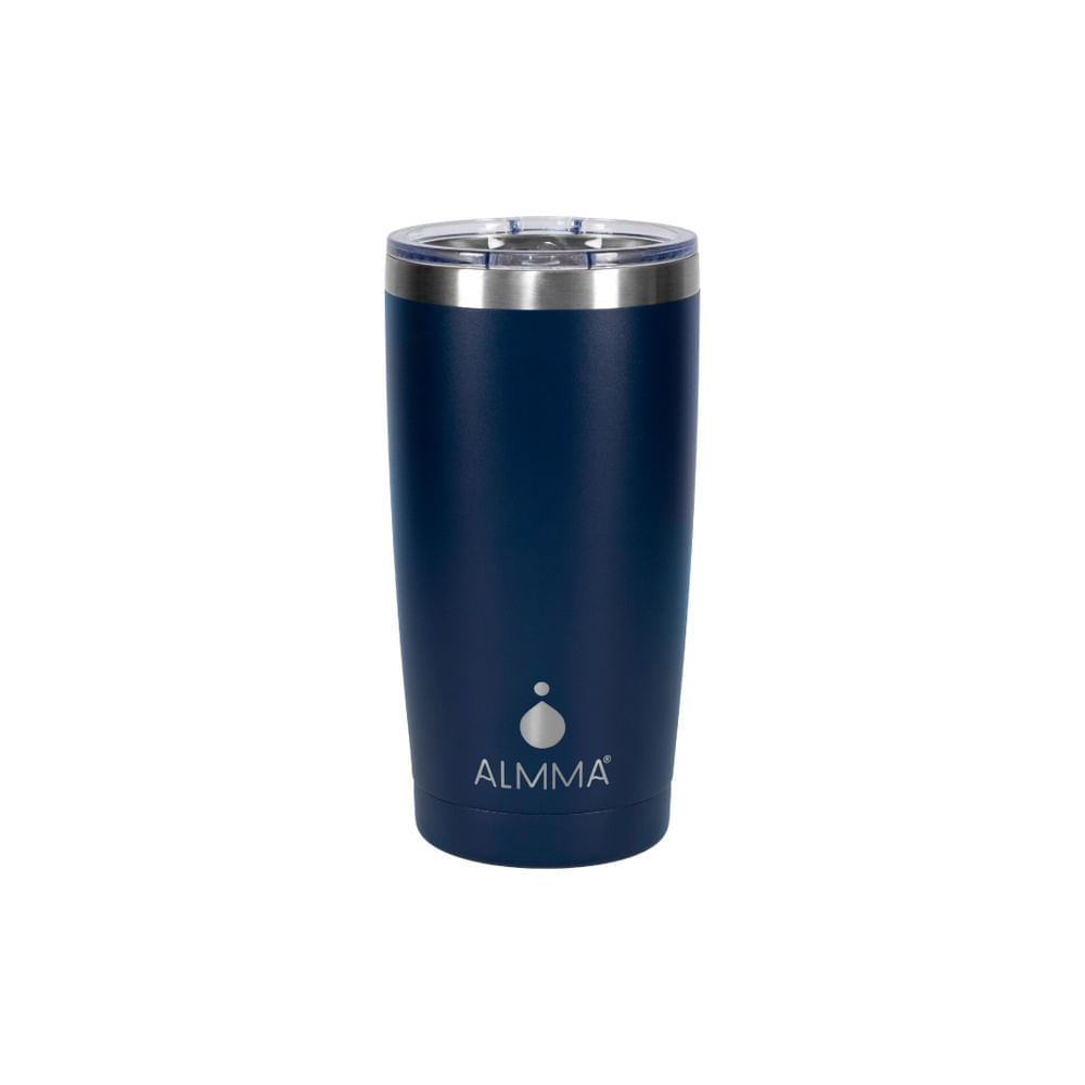 Vaso Térmico Almma Purity 600 ml Azul Marino