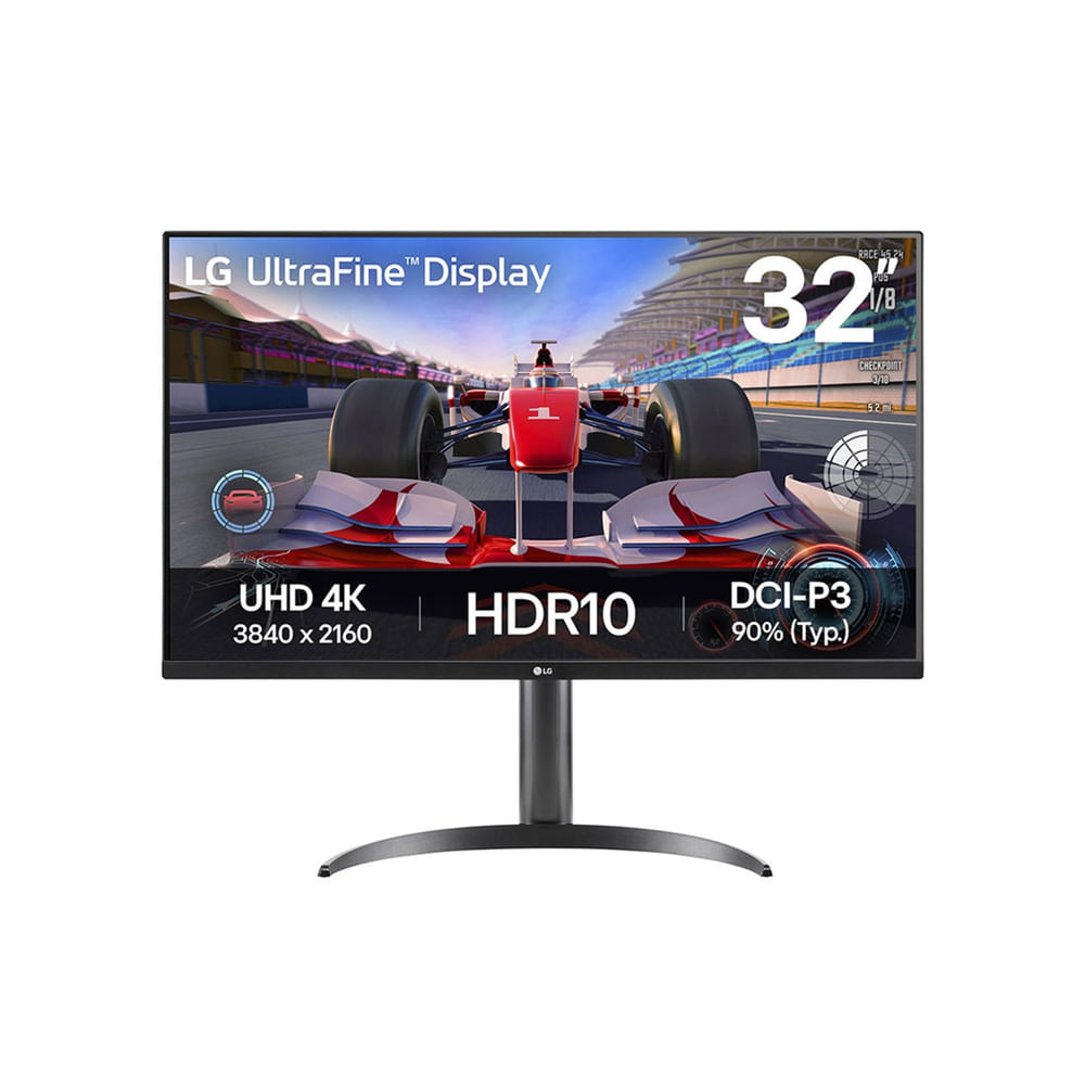 Monitor LG UltraFine 32"" 4K UHD VA - 3840x2160, 1.07 billones de colores, HDMI y DisplayPort.