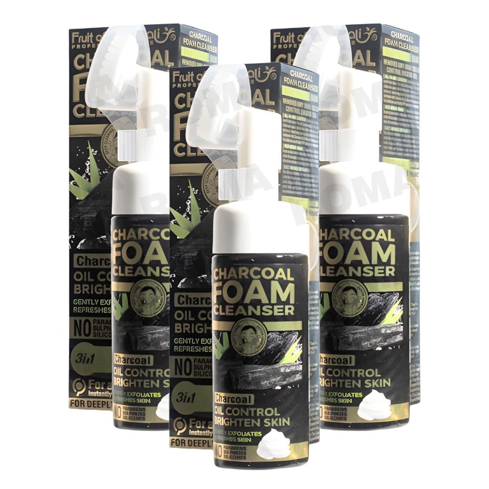 PACK 3 LIMPIADOR EN ESPUMA CARBÓN 150ML WOKALI PACK 3 LIMPIADOR EN ESPUMA CARBÓN 150ML WOKALI