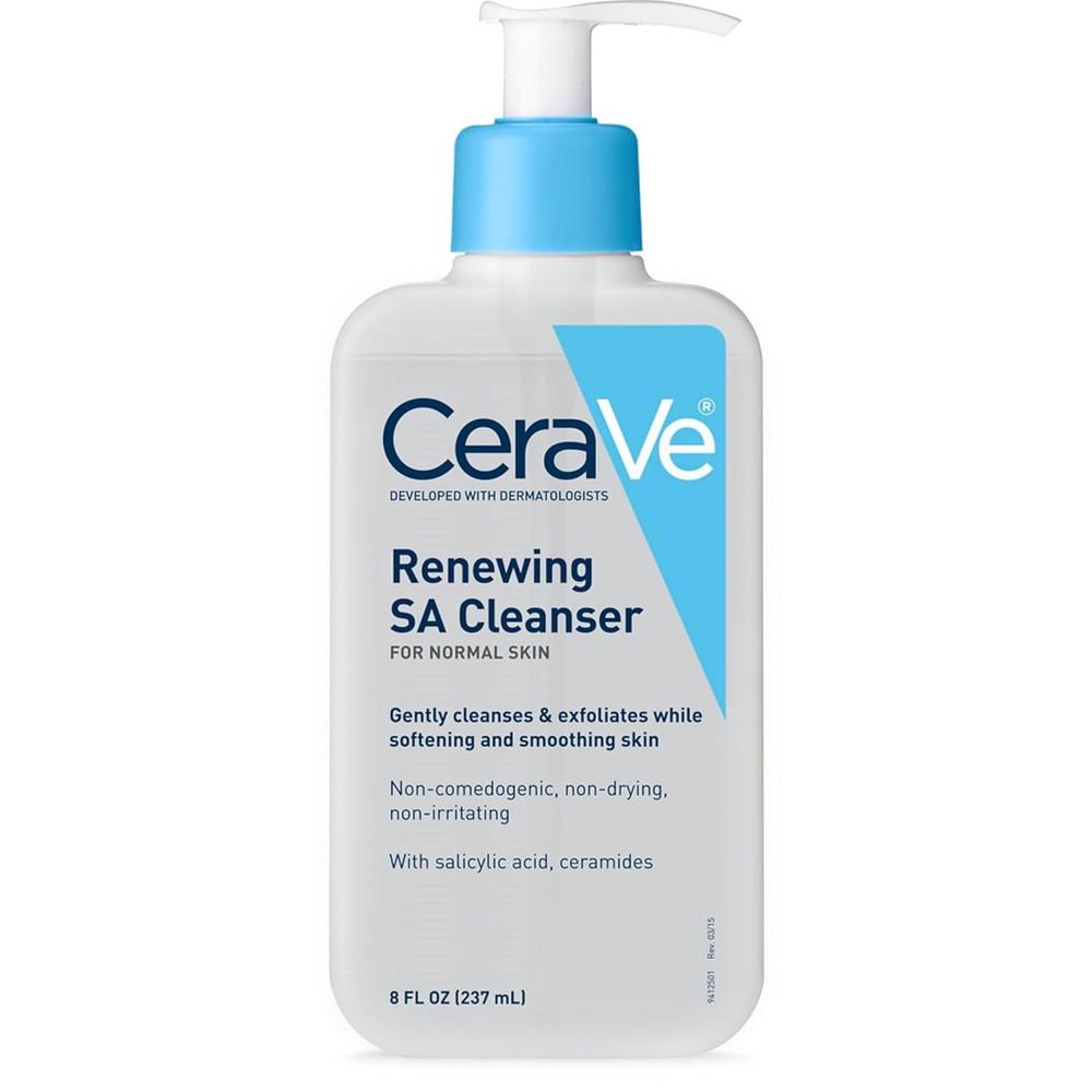 CERAVE LIMPIADOR RENOVADOR CON ÁCIDO SALICÍLICO EXFOLIANTE 8 OZ / 237 ML CERAVE LIMPIADOR RENOVADOR CON ÁCIDO SALICÍLICO EXFOLIANTE 8 OZ / 237 ML