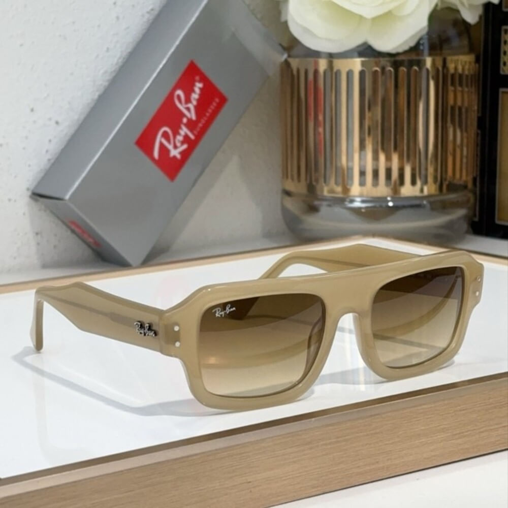 Lentes de sol Ray ban RB4454 lukas crema 53-20
