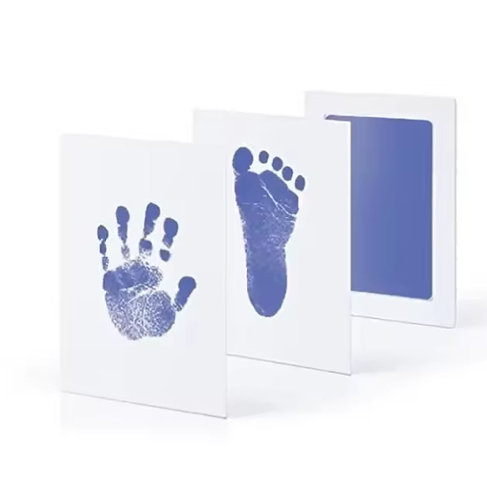 Kit De Huellas Y Patas Diy Para Mascotas Perros Gatos... Azul Kit De Huellas Y Patas Diy Para Mascotas Perros Gatos... Azul