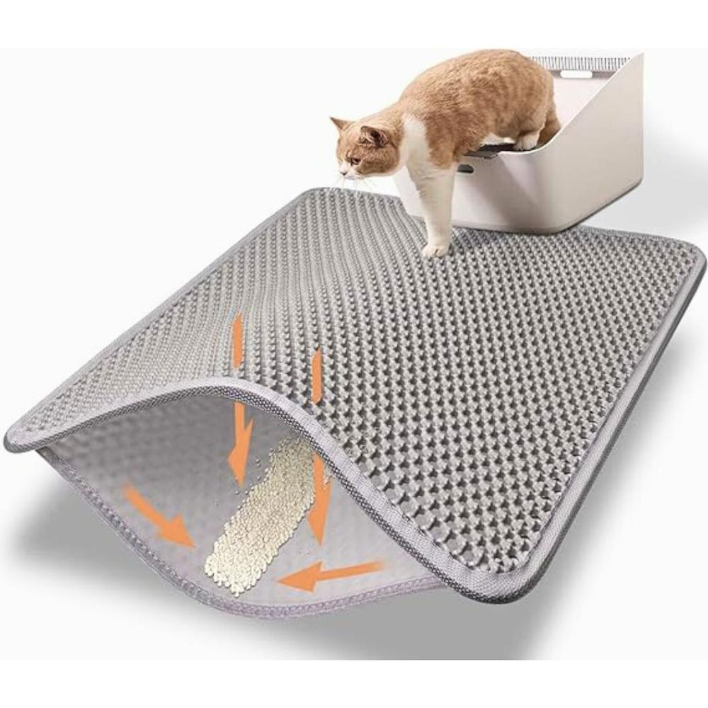 ALFOMBRA Mágica Atrapa Arena para Mascotas Gris 45X60CM ALFOMBRA Mágica Atrapa Arena para Mascotas Gris 45X60CM