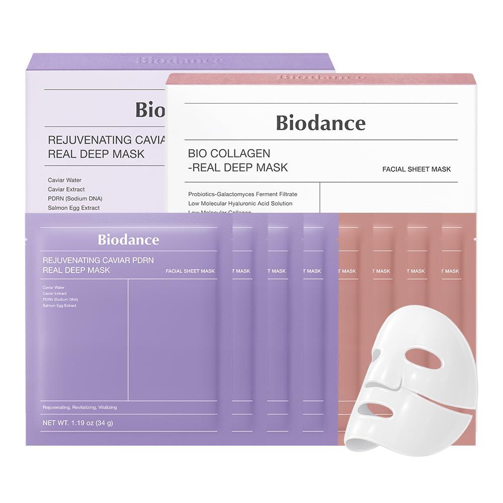 SET BIODANCE MASCARILLA GEL CAVIAR PDRN & COLÁGENO