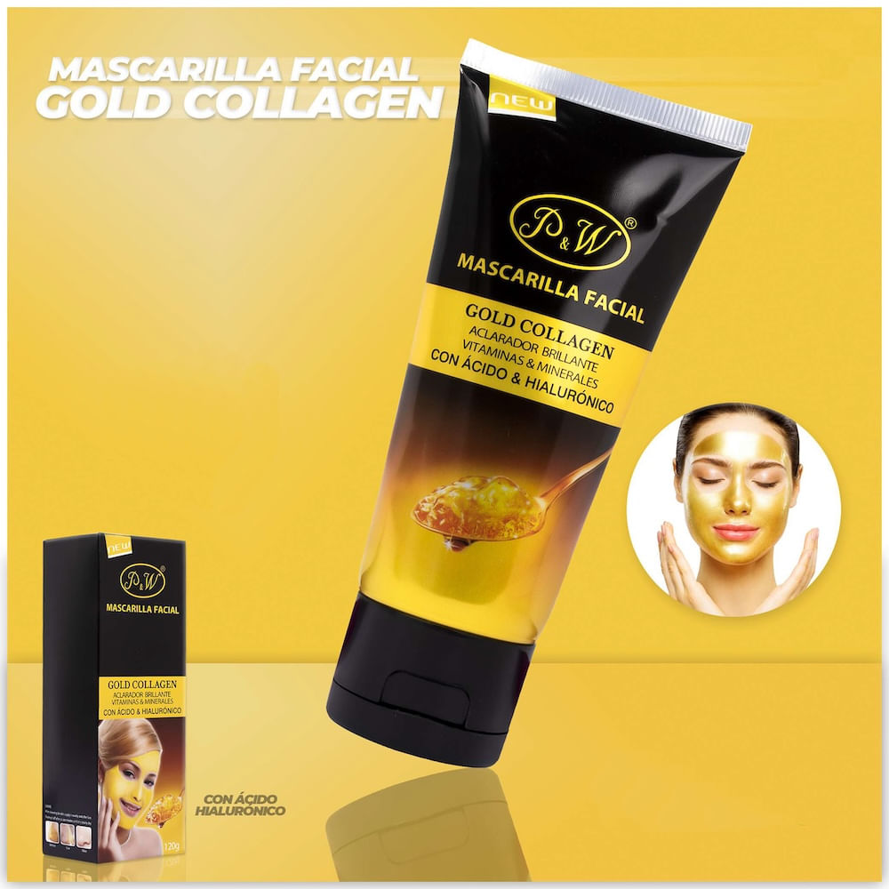 Mascarilla Tubo Gold Collagen Mascarilla Tubo Gold Collagen