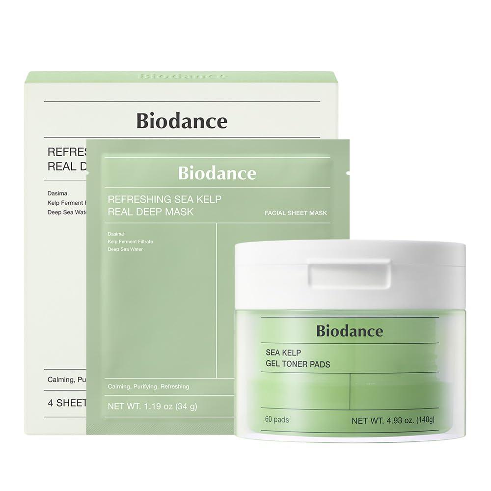 SET BIODANCE MASCARILLA & ALMOHADILLAS