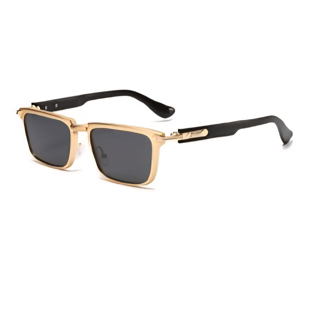 Lente de sol Unisex Homewey 3519C1 Negro-Dorado