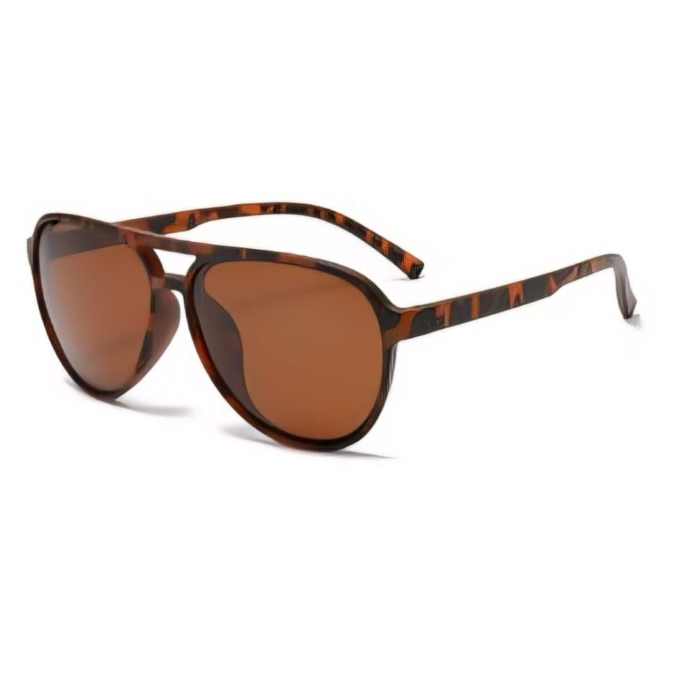 Lente de sol Unisex Homewey 3576C2 Marron-Animal Print
