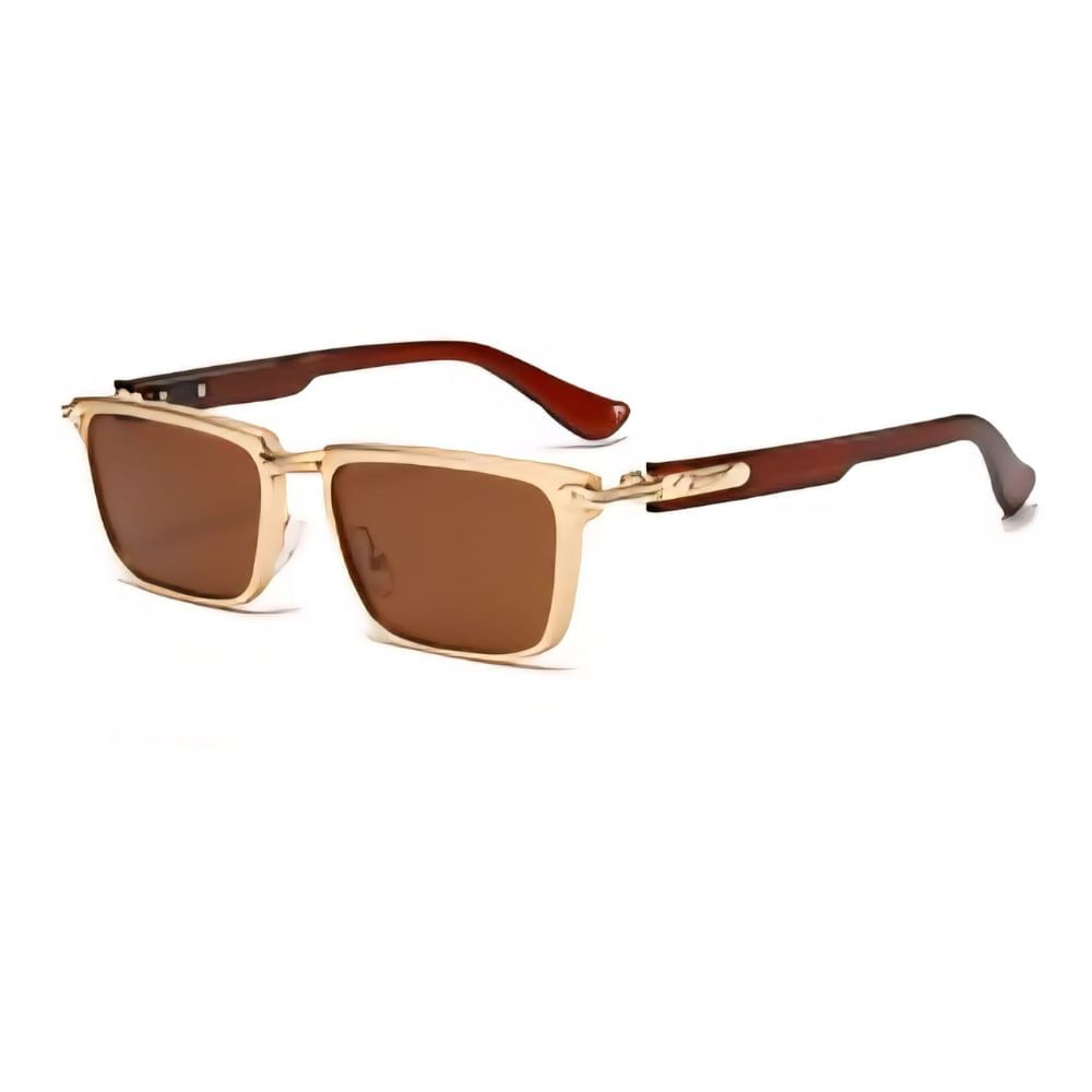 Lente de sol Unisex Homewey 3519C2 Marron-Dorado