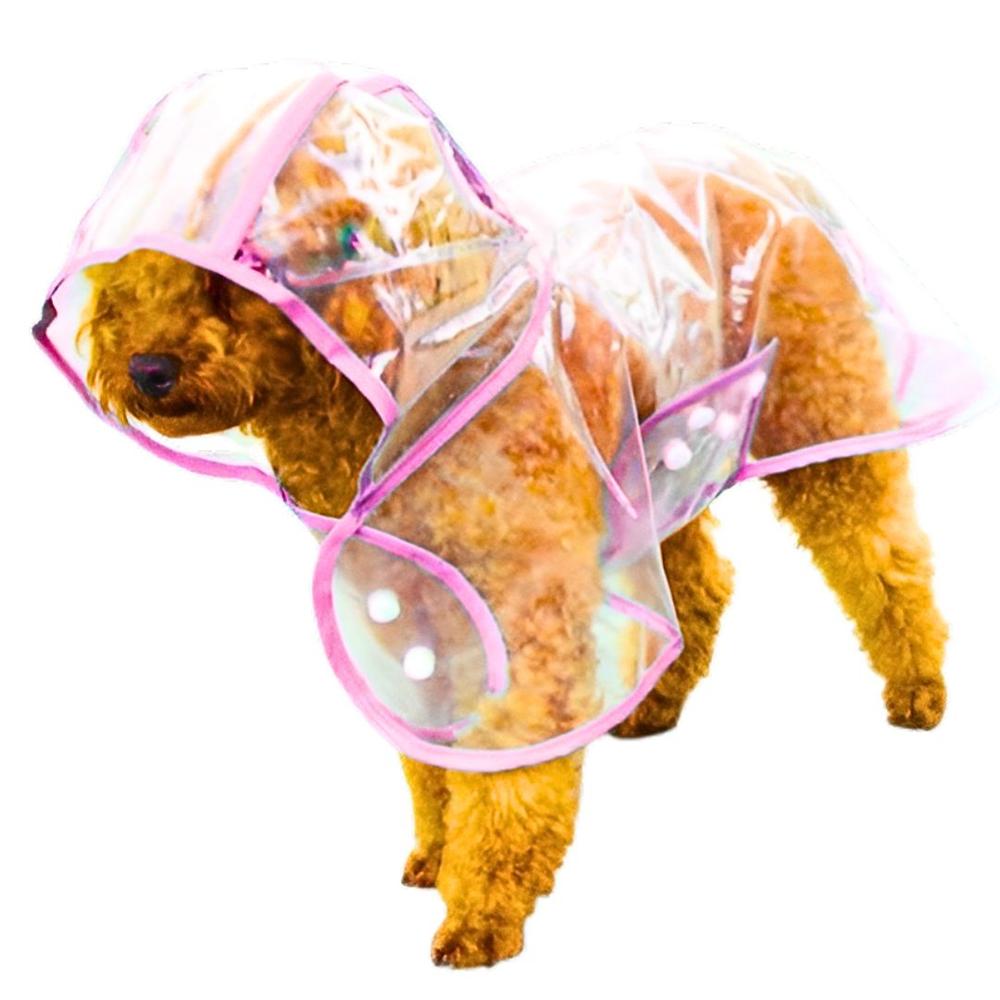 CAPA Impermeable de Lluvia para Mascotas Talla 3 FUCSIA CAPA Impermeable de Lluvia para Mascotas Talla 3 FUCSIA