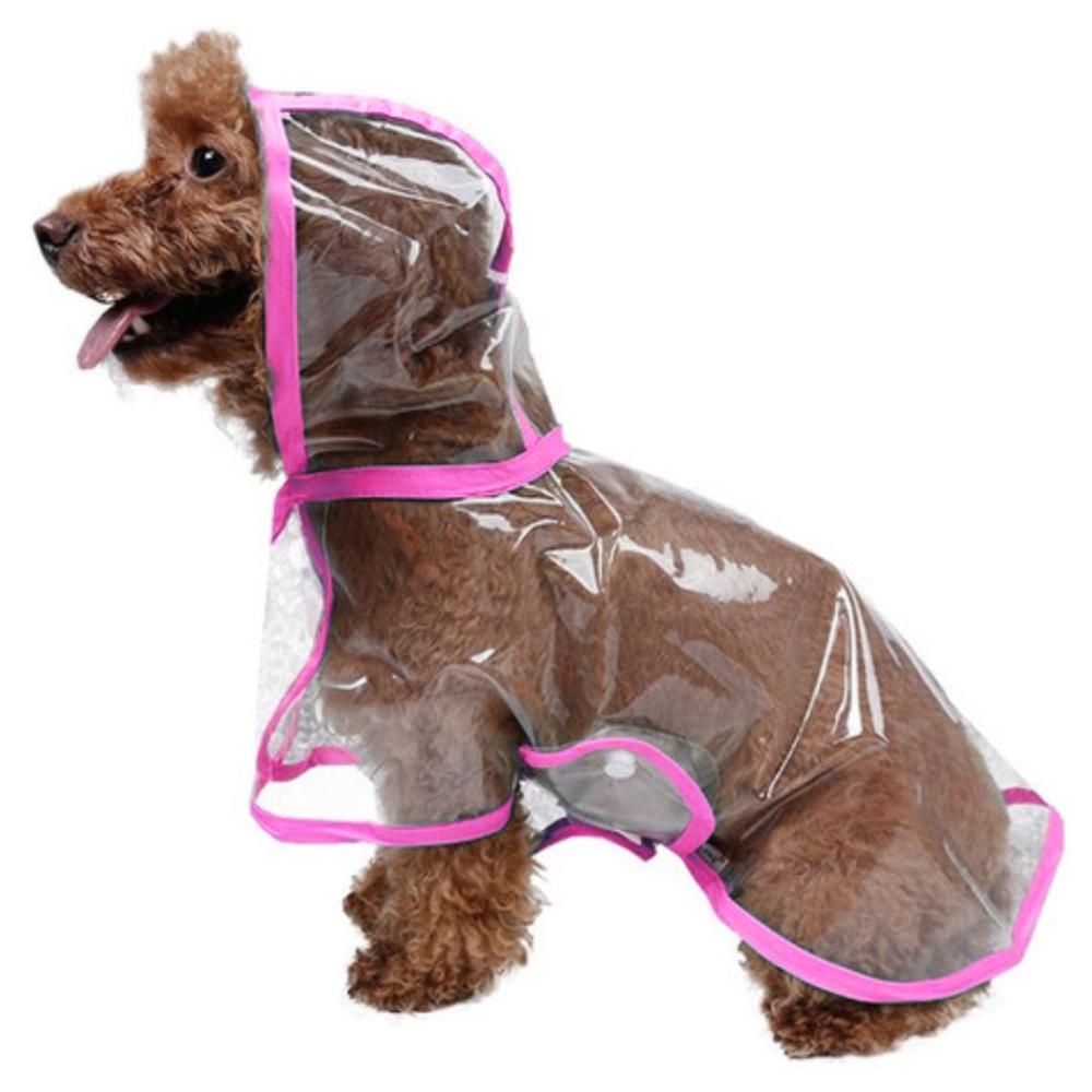CAPA Impermeable de Lluvia para Mascotas Talla 2 FUCSIA CAPA Impermeable de Lluvia para Mascotas Talla 2 FUCSIA