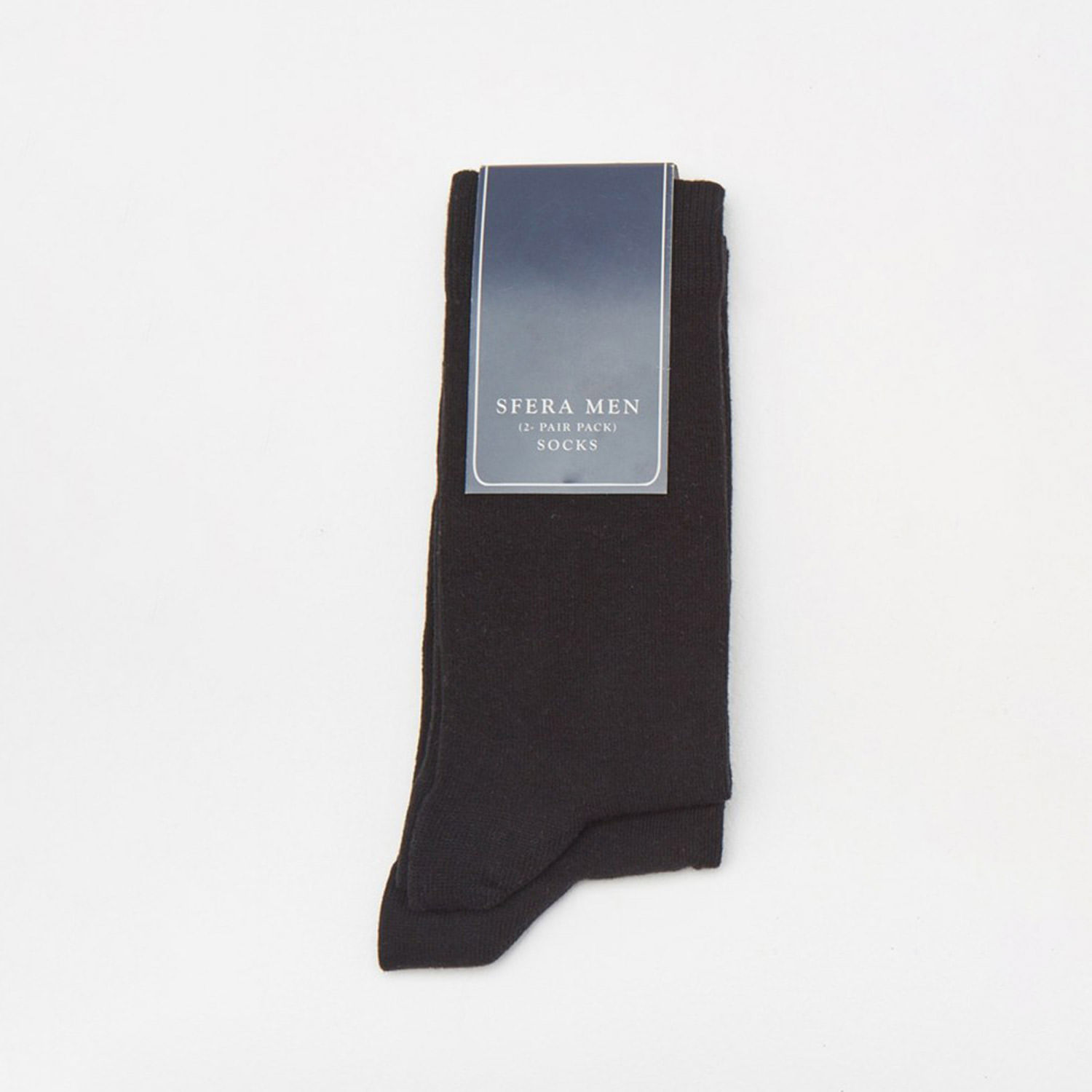 Medias Hombre Sfera Lisos Negro