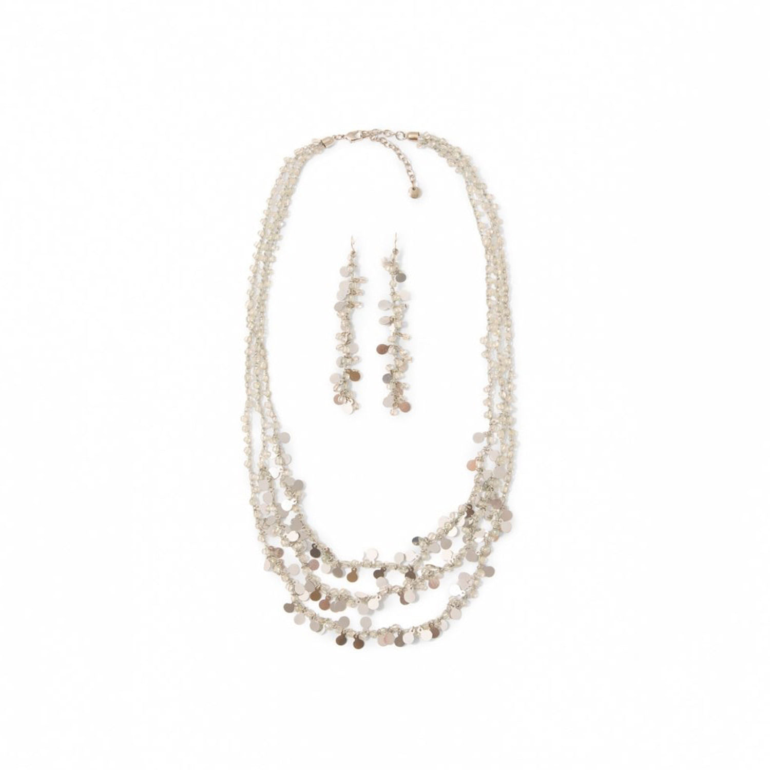 Set Mujer Sfera Conjunto Multifilas Gris