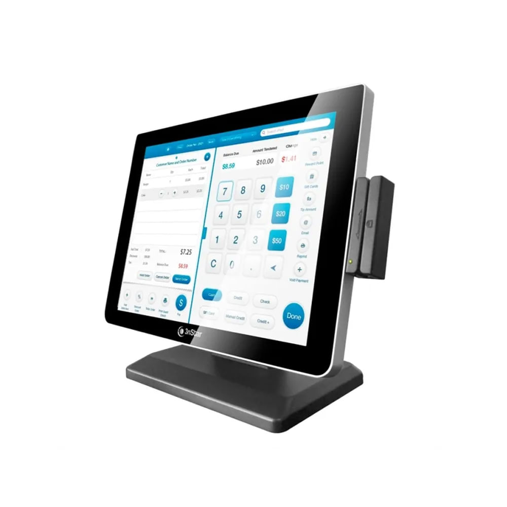 Monitor táctil 15"" 3nStar TCM010VH - LCD capacitivo, 6ms, 10 puntos multi-táctil, HDMI, USB, VGA, n