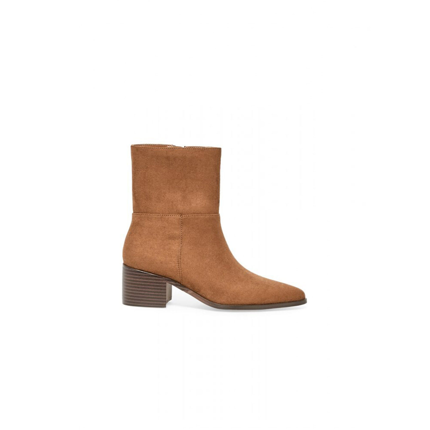 Botines Mujer Sfera Medio Campero Marrón