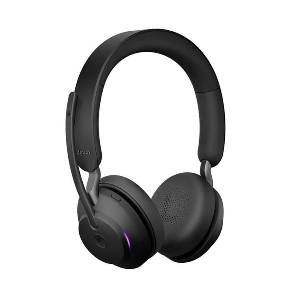 Auriculares Jabra Evolve2 65 MS Bluetooth - Inalámbricos, Estéreo, Aislamiento de Ruido, USB-A