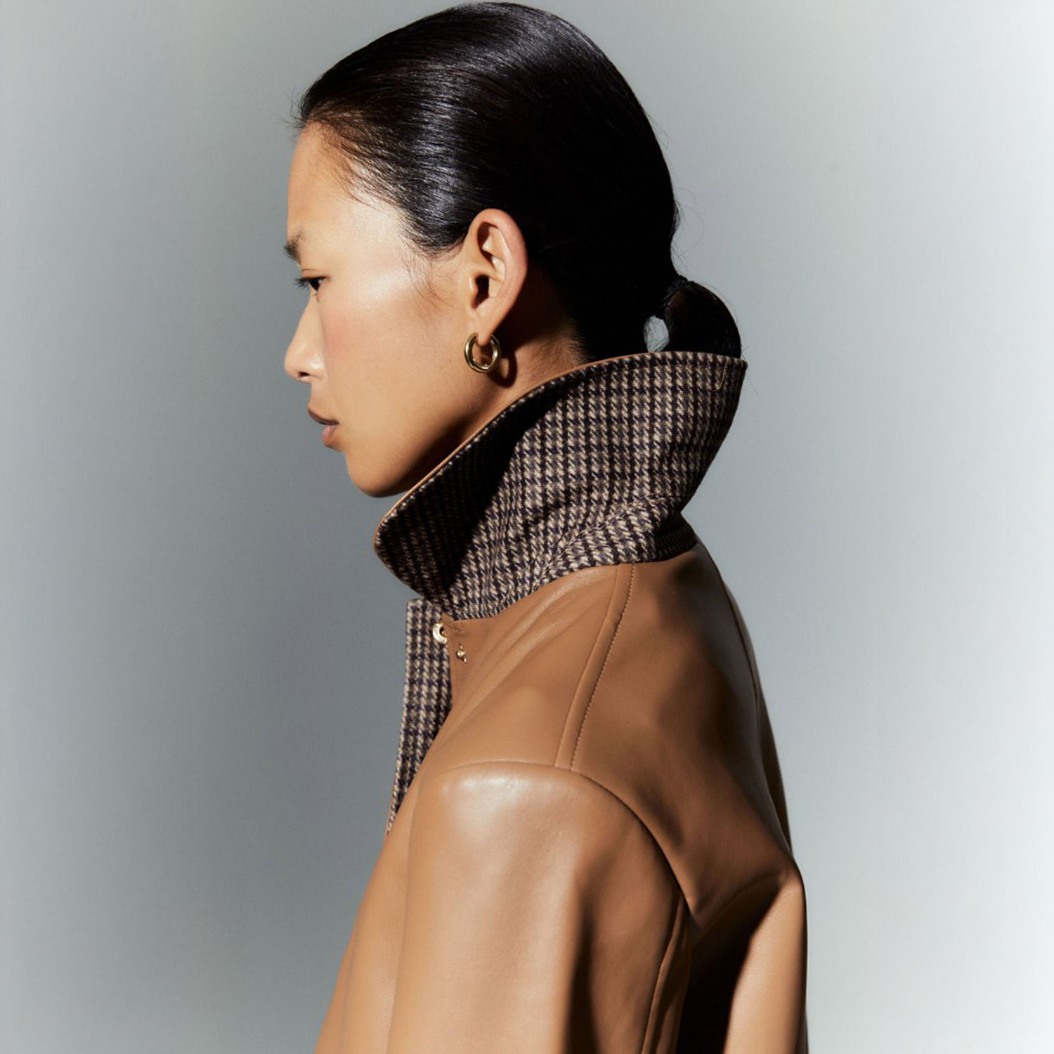 Aretes Mujer Sfera Medianos Pq Oro