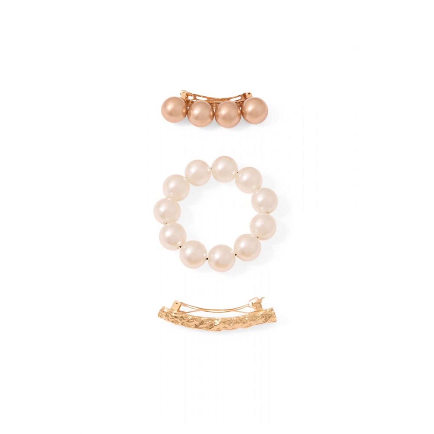 Set Mujer Sfera Horquilla Hair Lazo Crochet Sa Multicolor