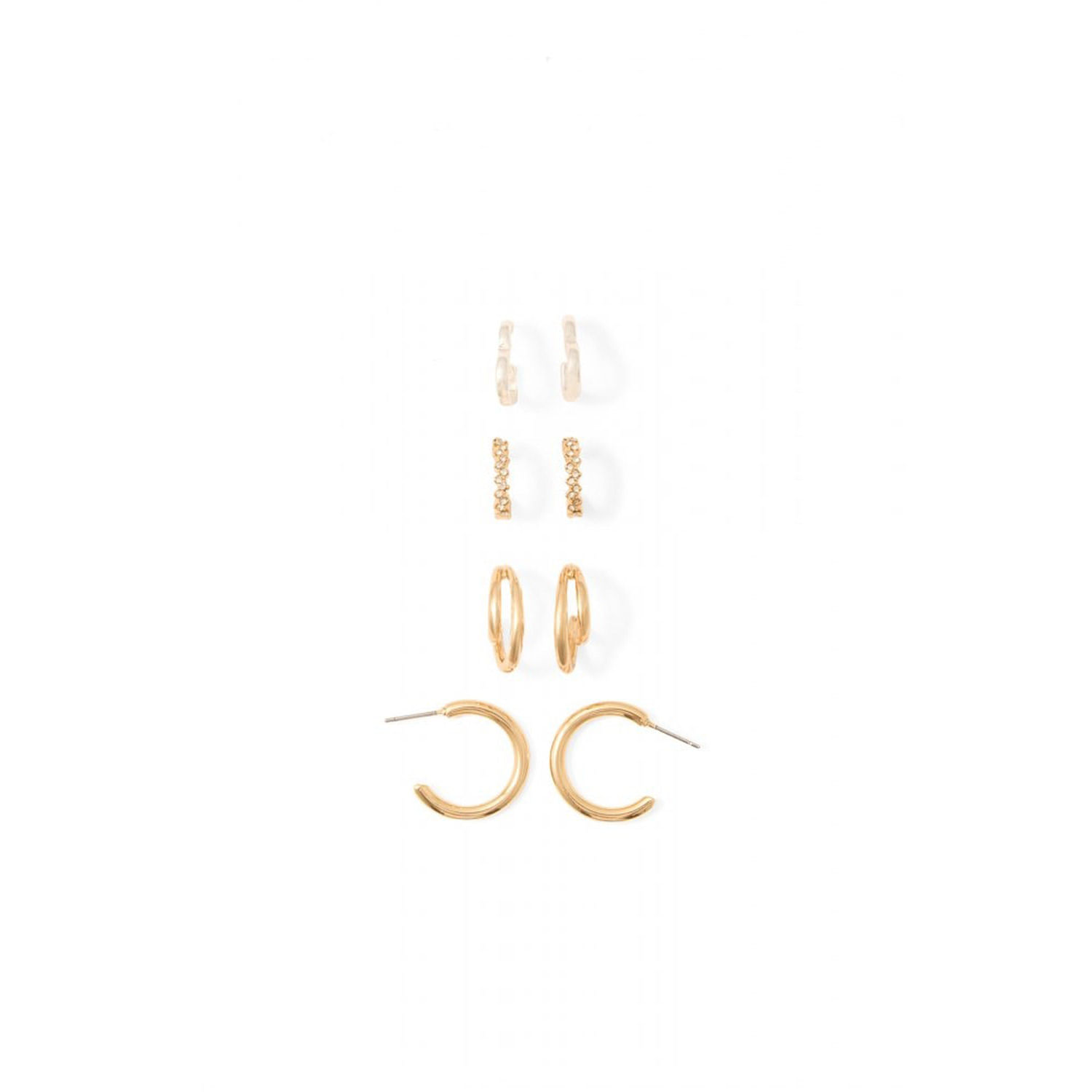 Pendientes Mujer Sfera Round Cadena Y St Oro