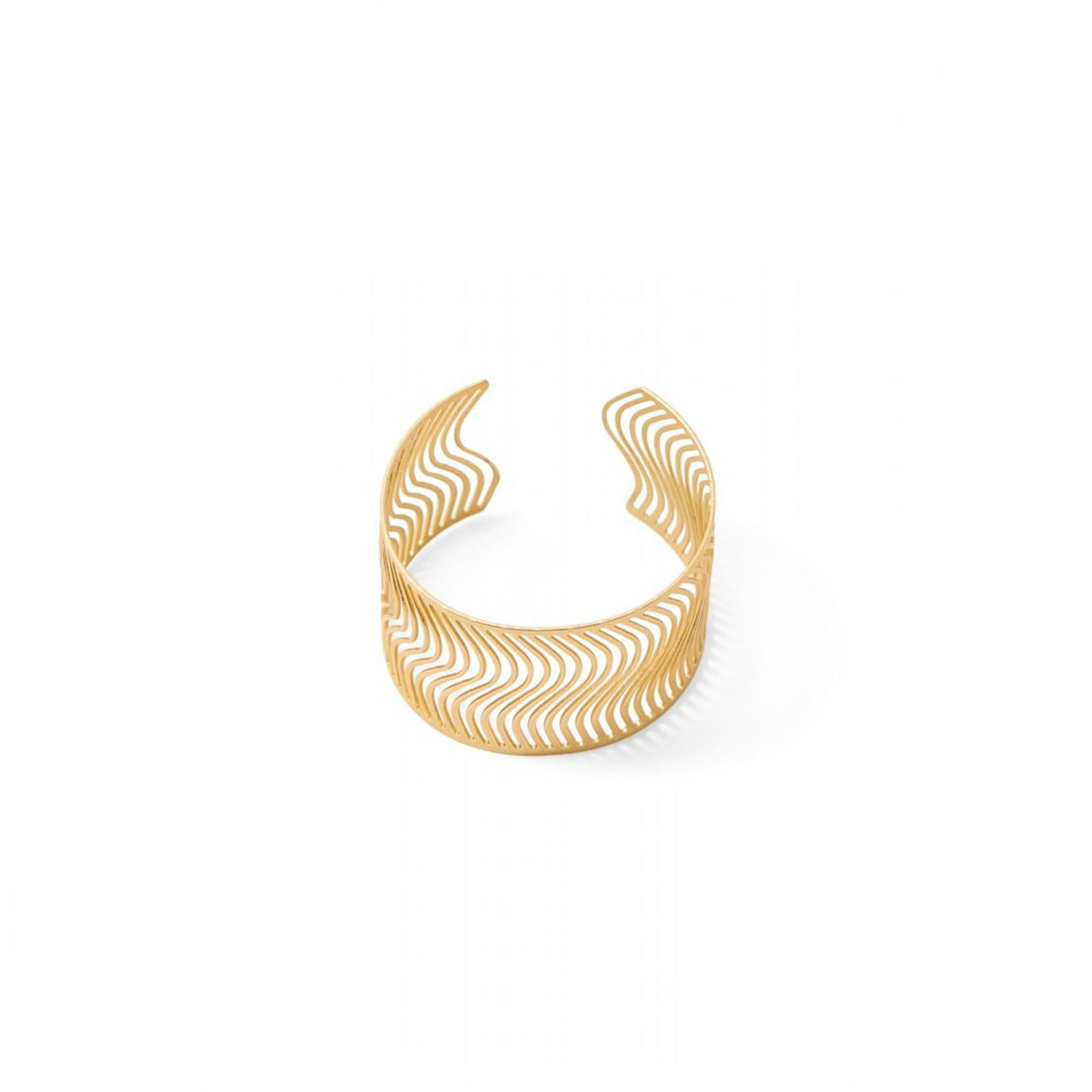 Pulsera Mujer Sfera Ancha Filigrana Pq Oro