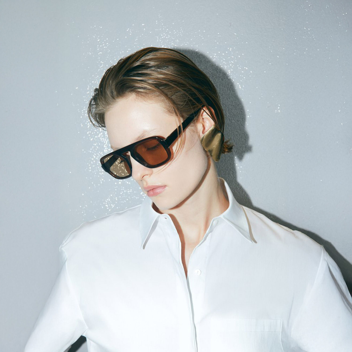 Pendientes Mujer Sfera Fyb Tassel Cadenas Colo Oro