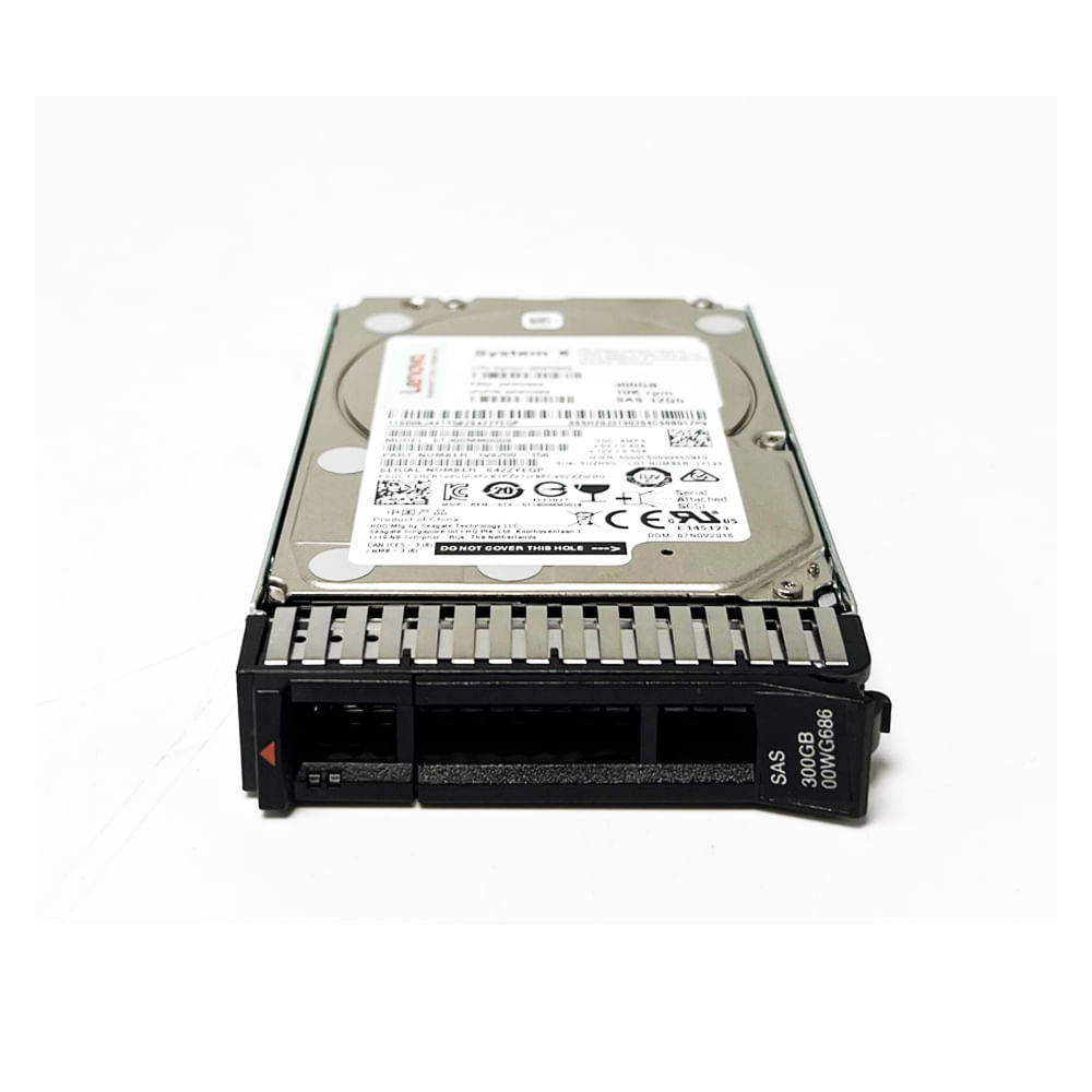 Disco duro Lenovo 2.5"" SAS de 300GB 10K RPM - Alta velocidad y fiabilidad para tu sistema