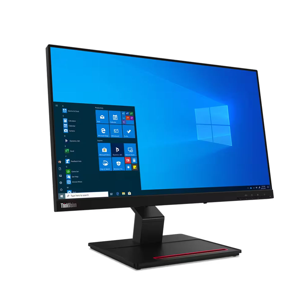 Monitor Lenovo ThinkVision T24t-20 de 23.8"" Full HD IPS con HDMI, DP y USB-C 3.2 Gen 1