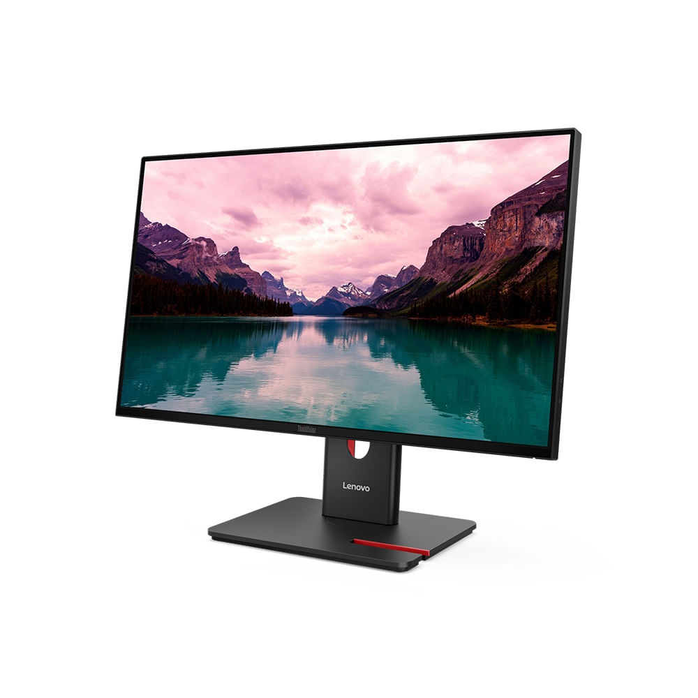 Monitor Lenovo ThinkVision T24-40 de 23.8"" FHD, pantalla pivotante y diseño ergonómico