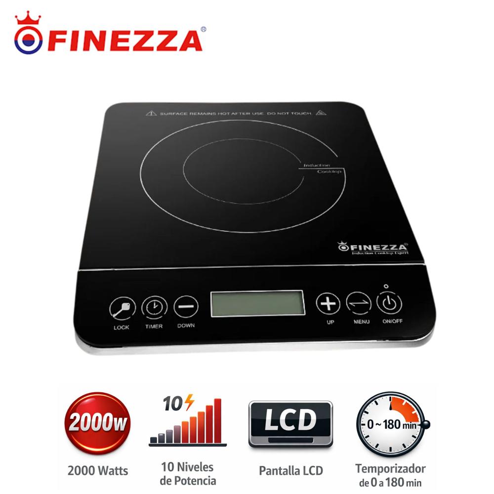 Cocina de Inducción Finezza FZ 312IN de 01 Hornilla Cocción Rápida Apag, Automático